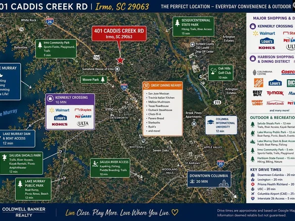 Photo of 223 sqftHouse for sale 401 Caddis Creek Rd, Irmo, SC 29063